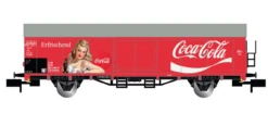 ARNOLD 80215848 N 2-achs. Kühlwagen Ibblps, „Coca-Cola Sommer", DB, Ep. IV-V