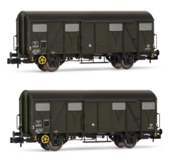 ARNOLD HN6514 N 2er Set 2achs. Gedeckte Güterwagen K, SNCF, Ep. III