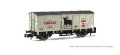 ARNOLD HN6556 N 2-achs. Gedeckter Güterwagen J300.000 „Osborne", RENFE, Ep. III-IV
