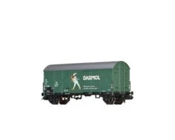 BRAWA 67312 N Gedeckter Güterwagen Gms35 „Darmol”, DB, Ep. III