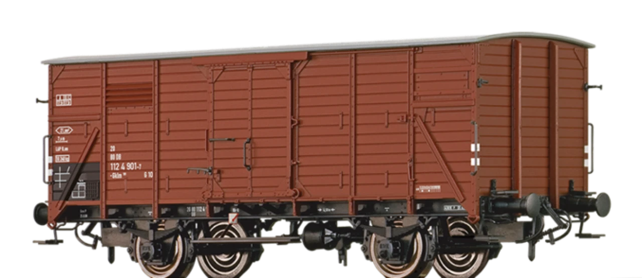 BRAWA 67495 N Gedeckter Güterwagen Gklm 191, DB, Ep. IV