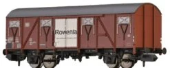 BRAWA 67818 N Gedeckter Güterwagen Gbs 50 Rowenta, DB, Ep. IV