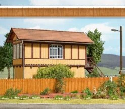 BUSCH 10243 SPUR 0 Bretterzaun Aus Echtholz