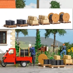 BUSCH 10264 SPUR 0 Paletten Mit Ladegut