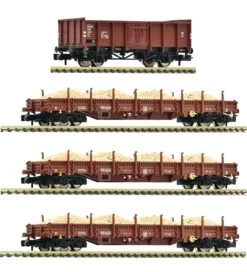 FLEISCHMANN 6660013 N 4-tlg. Set: Abraumzug, DR, Ep. IV