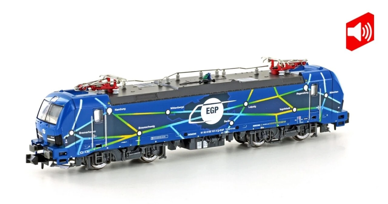HOBBYTRAIN H3006S N BR 192 E-Lok Sound, Privatbahn, Ep. VI