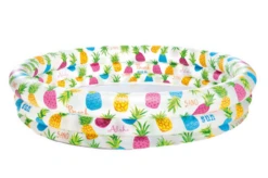 INTEX I59431NP Pool 3-Ring "Ananas" Ø 132 X 28 Cm