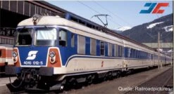 JÄGERNDORFER Collection JC74110 N 6tlg. Triebzug 4010.014 Blau/creme Pflatsch Logo, ÖBB, Ep. IV