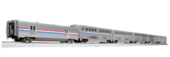 KATO 70101789 N 6teiliges Set Amtrak Superliner Car Set
