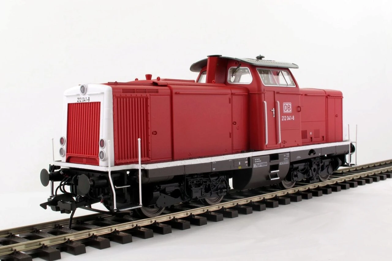 LENZ 40134-03 SPUR 0 Editionmodell Diesellok BR212 041-8 Orientrot, DB, Ep. V