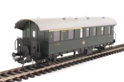 LENZ 41110-07 SPUR 0 Donnerbüchse 1./2. Klasse Flaschengrün (RAL6007), DB, Ep. III