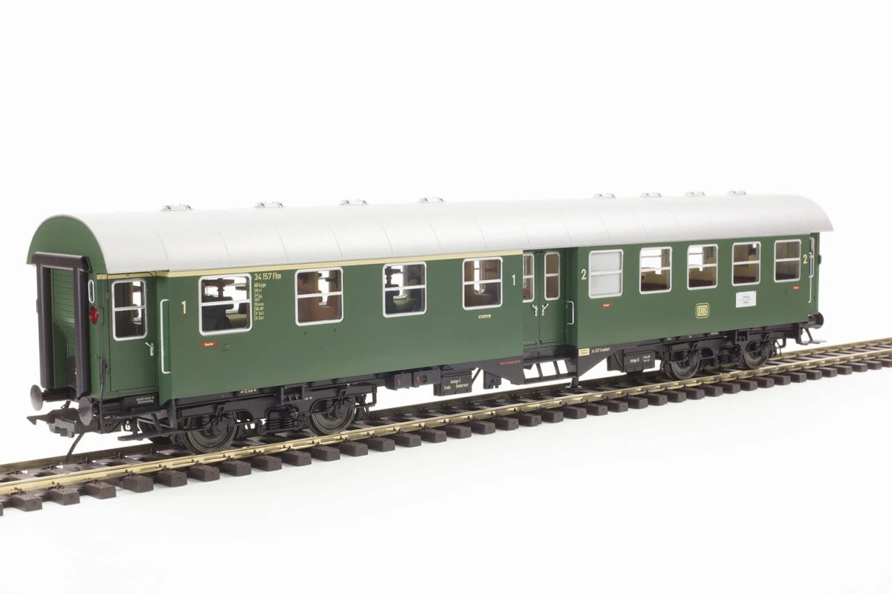 LENZ 41210-04 SPUR 0 Umbauwagen AB4yge, 1./2.Klasse, DB, Ep. III