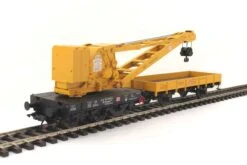 LENZ 42450-05 SPUR 0 Kran Wyhlen Gelb Mit Schutzwagen, DB, Ep. V