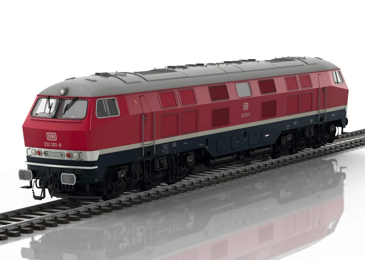 MÄRKLIN 55322 SPUR 1 Diesellokomotive Baureihe 232, DB, Ep. IV