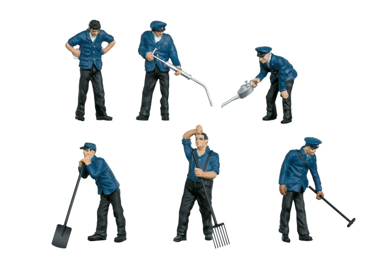 MÄRKLIN 56406 SPUR 1 Figurengruppe "Bahnbetriebswerker", DB, Ep. III-IV