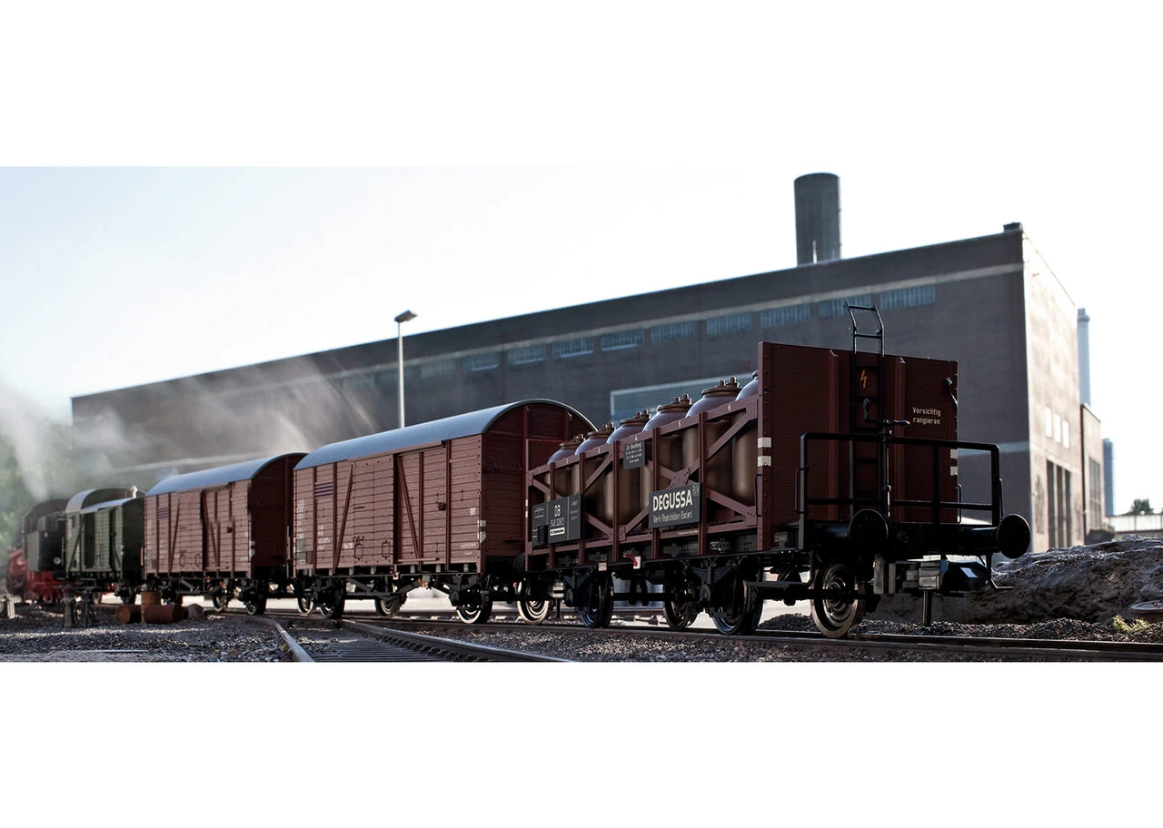 MÄRKLIN 58724 SPUR 1 Säuretopfwagen "Degussa", DB, Ep. III – Bild 3