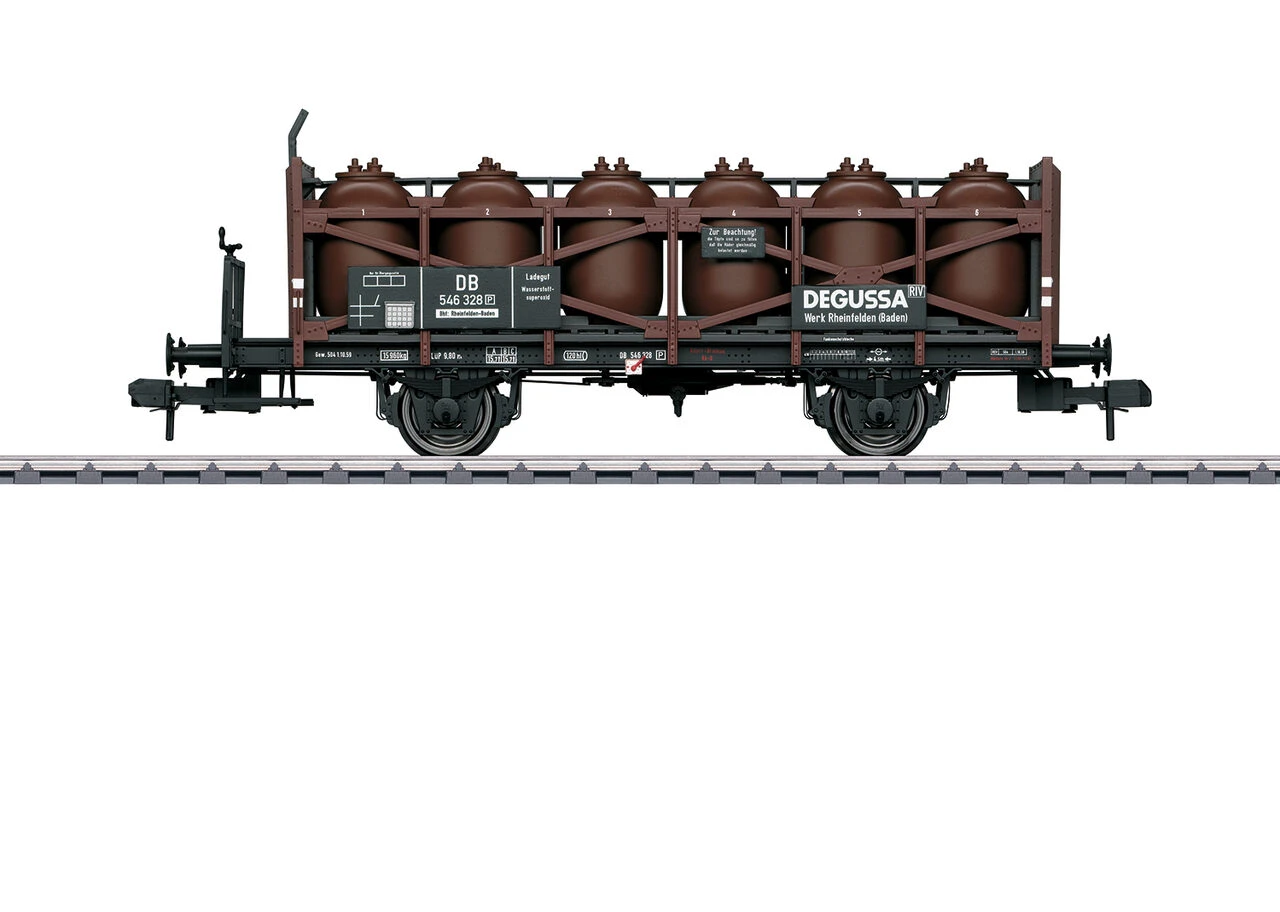 MÄRKLIN 58724 SPUR 1 Säuretopfwagen "Degussa", DB, Ep. III