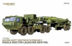 MODELCOLLECT UA72166 1:72 USA M983 Hemtt Tractor With Pershing II Missile Erector Launcher New Version