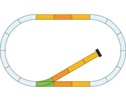 PIKO 35301 G Gleis Ergänzungs-Set Mit Prellbock