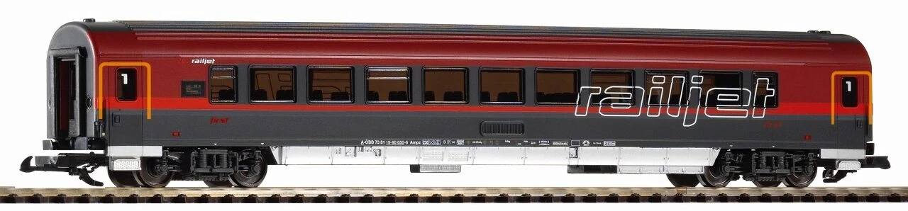 PIKO 37666 G Personenwagen 1. Klasse Railjet, ÖBB, Ep. VI