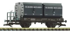 PIKO 37773 G Kübelwagen Mit Bremserbühne "Kokskübel", DB, Ep. IV