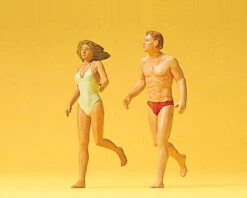 PREISER 45018 G Laufendes Paar Am Strand