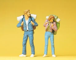 PREISER 45029 G Rucksack - Touristen