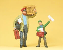 PREISER 45063 G Dienstmann, Zeitungsjunge