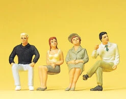 PREISER 63074 SPUR 1 Sitzende Personen