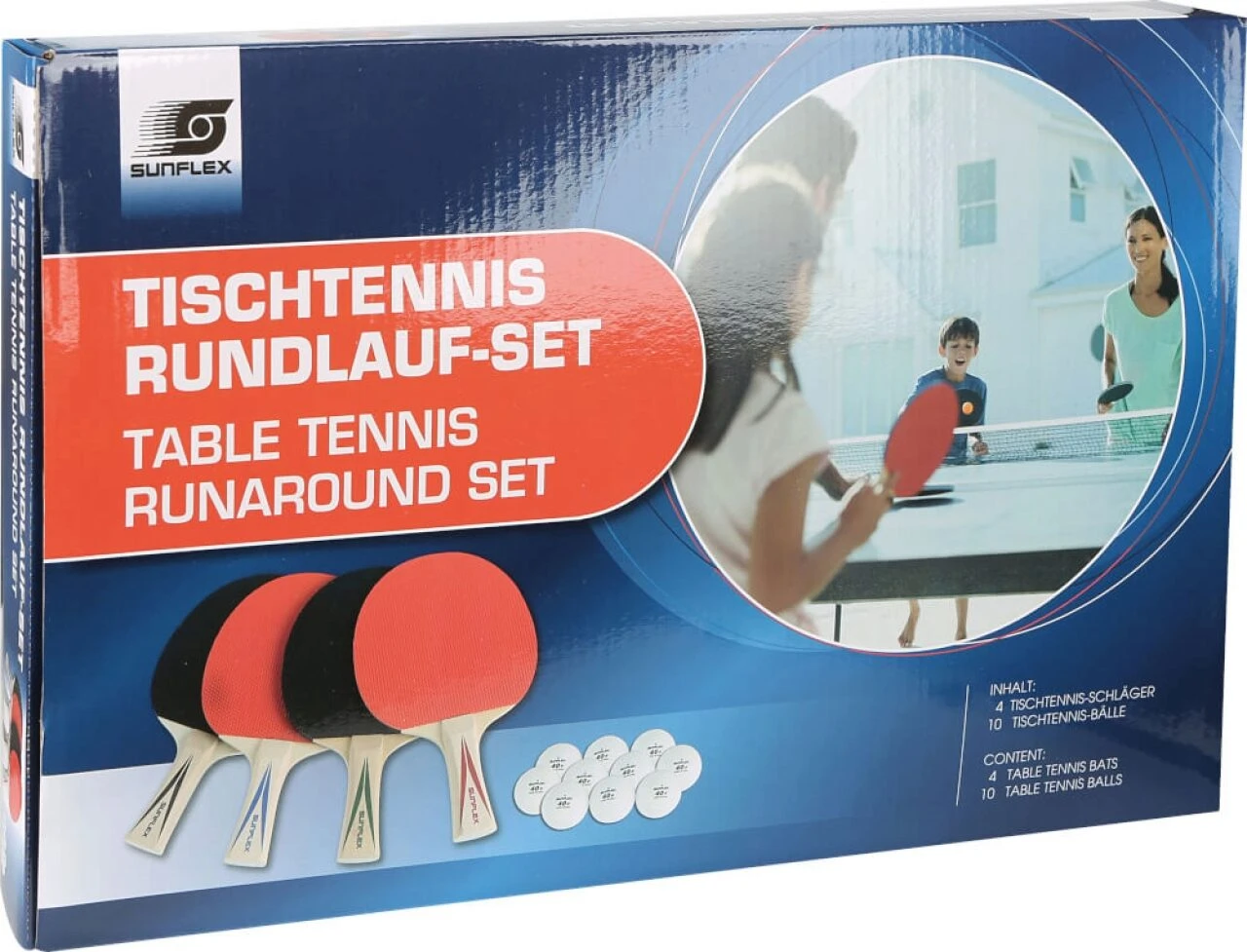 SUNFLEX 20122 Tischtennisset RUNDLA – Bild 2