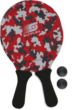 SUNFLEX 74321 BEACHBALL SET CAMO RED