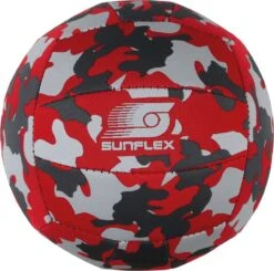 SUNFLEX 74336 BEACH AND FUNBALL SIZE 3 CAMO RED