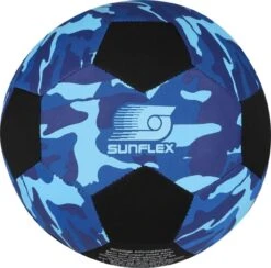 SUNFLEX 74759 NEOPRENE SOCCER BALL CAMO BLUE