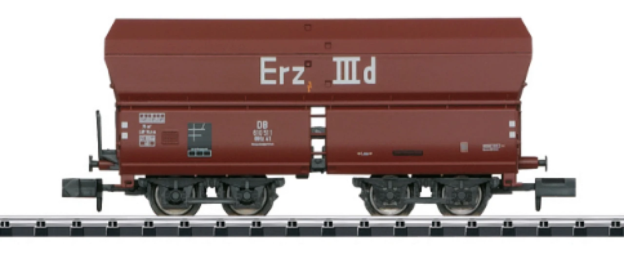 TRIX 15458-04 N Selbstentladewagen Erz IIId, DB, Ep. III