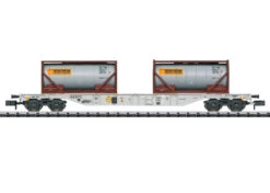 TRIX 18490 N Containertragwagen Bauart Sgns, HUPAC, Ep. VI