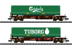 TRIX 18718 N Taschenwagen-Set Sdgmns 33, AAE Cargo AG, Ep. VI